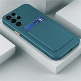 Card Holder Samsung Case - Exoticase - For S24 Ultra / Dark Green