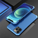 ElementBox Metal Armor Apple iPhone Case-Exoticase-For iPhone 15 Pro Max-Full Blue-