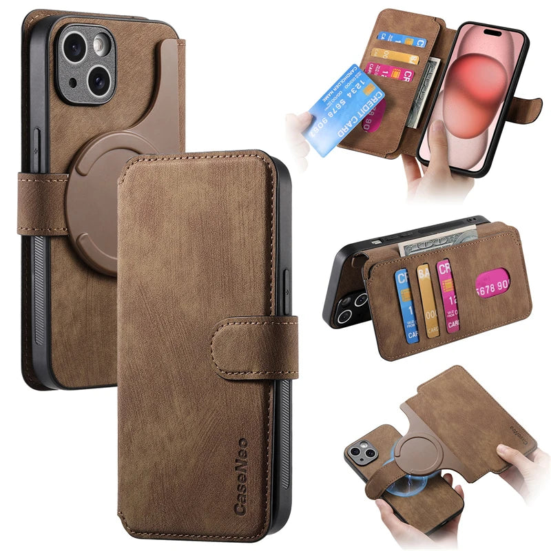 iphone flip phone case Flip n Go Detachable Apple iPhone Wallet Case – Exoticase