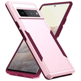 Indestructo Heavy Duty Google Pixel Armor Case - Exoticase - For Pixel 8 Pro / Pink