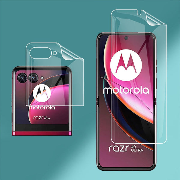 Inside AND Outside Screen Protectors for Motorola Razr+-Exoticase-