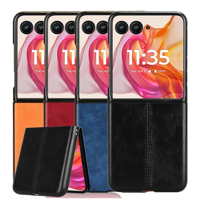 MiddleStitched PU Leather Motorola Razr Case Exoticase MiddleStitched PU Leather Motorola Razr Case Exoticase