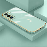 Plating Square Samsung Case - Exoticase - For Samsung S24 Ultra / Mint
