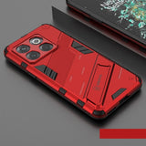 ShockProof Armor OnePlus Case With Kickstand-Exoticase-OnePlus 11-Red-