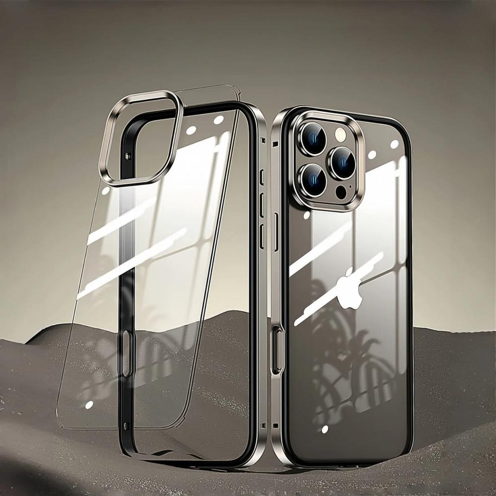 TransforMetal Removable Acrylic Back iPhone Frame Case | Only $29.95 Exoticase TransforMetal Removable Acrylic Back iPhone Frame Case | Only $29.95 Exoticase