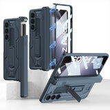Ultimatia Complete Protection Samsung Galaxy Z Fold 5 Case-Exoticase-Dark Blue Green-for Galaxy Z Fold 5-