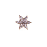 Apple Watch Band Cute Decorative Charms-Exoticase-Rose Gold Star-