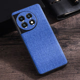 Fabric OnePlus Case-Exoticase-For Oneplus 11-Blue-