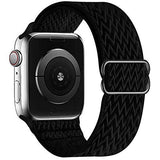 Nylon Bands for Apple Watch-Exoticase-Black 1-38mm-40mm-41mm-