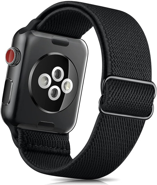 Nylon Bands for Apple Watch-Exoticase-Black 2-38mm-40mm-41mm-