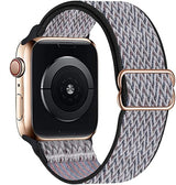 Nylon Bands for Apple Watch-Exoticase-Gray 1-38mm-40mm-41mm-