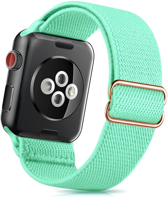 Nylon Bands for Apple Watch-Exoticase-Green 2-38mm-40mm-41mm-