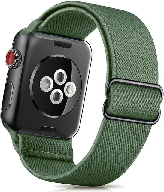 Nylon Bands for Apple Watch-Exoticase-Light Green 1-38mm-40mm-41mm-