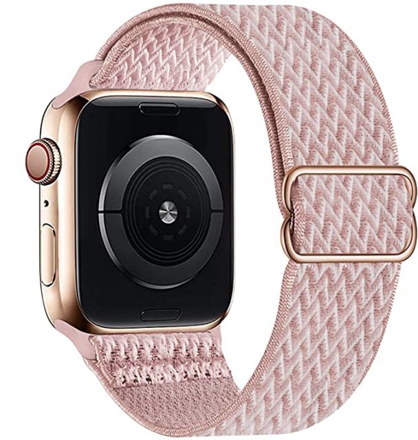 Nylon Bands for Apple Watch-Exoticase-Pink 1-38mm-40mm-41mm-