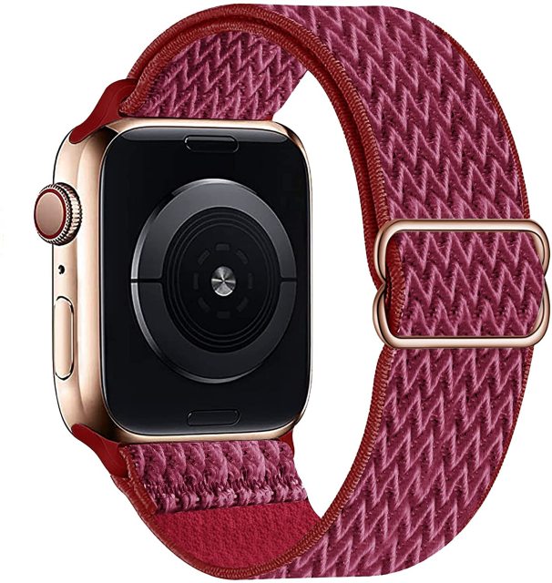 Nylon Bands for Apple Watch-Exoticase-Wine Red 1-38mm-40mm-41mm-