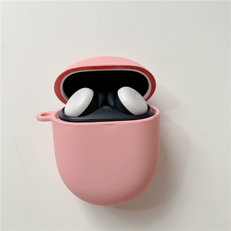 Silicone Google Pixel Buds Pro Case-Exoticase-Pink-