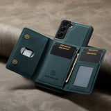 2 In 1 Detachable Magnetic Leather Samsung Galaxy Case-Exoticase-