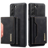 2 In 1 Detachable Magnetic Leather Samsung Galaxy Case-Exoticase-