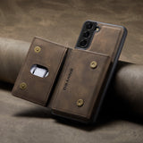 2 In 1 Detachable Magnetic Leather Samsung Galaxy Case-Exoticase-