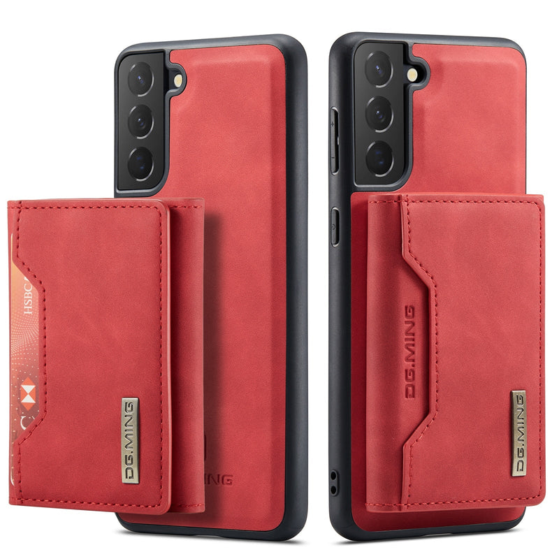 2 In 1 Detachable Magnetic Leather Samsung Galaxy Case-Exoticase-