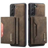 2 In 1 Detachable Magnetic Leather Samsung Galaxy Case-Exoticase-