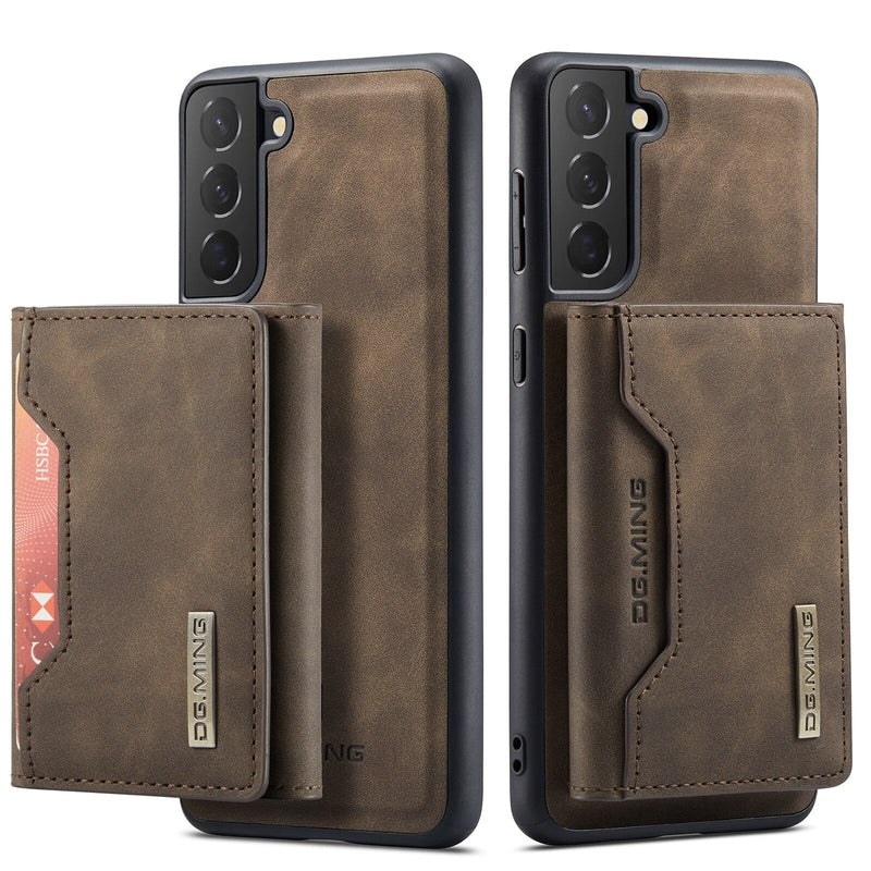 2 In 1 Detachable Magnetic Leather Samsung Galaxy Case-Exoticase-