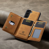 2 In 1 Detachable Magnetic Leather Samsung Galaxy Case-Exoticase-