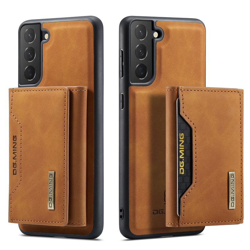 2 In 1 Detachable Magnetic Leather Samsung Galaxy Case-Exoticase-