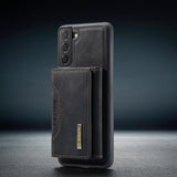 2 In 1 Detachable Magnetic Leather Samsung Galaxy Case-Exoticase-Samsung S23 Ultra-Black-