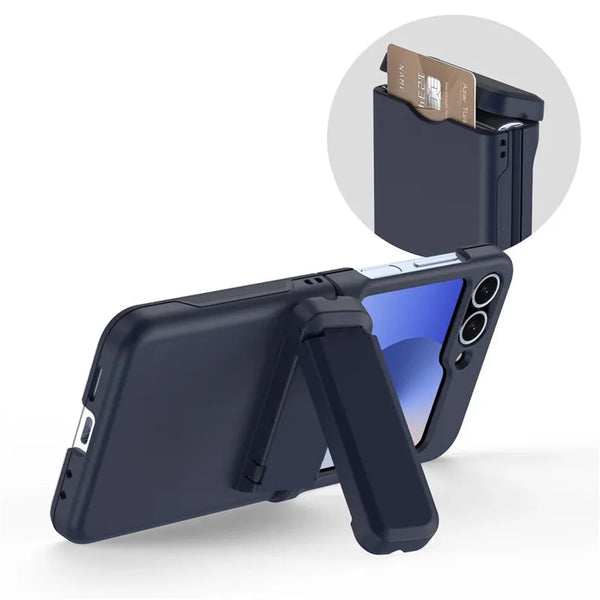 2 in 1 Wallet Bracket Samsung Z Flip Case-Exoticase-Exoticase
