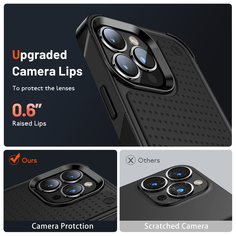 360° Protection Rugged Armor Shockproof iPhone Case-Exoticase-