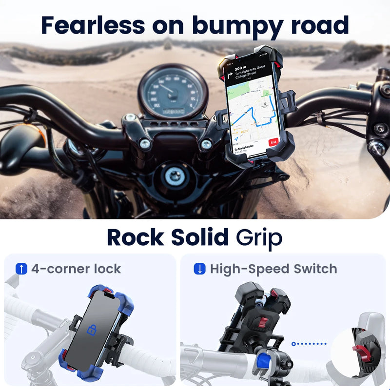 360° Rotating Bike & Motorcycle Phone Bracket-Exoticase-Exoticase