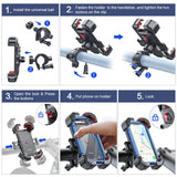 360° Rotating Bike & Motorcycle Phone Bracket-Exoticase-Exoticase