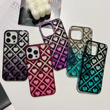 3D Hearts Gradient iPhone Case-Exoticase-