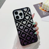 3D Hearts Gradient iPhone Case-Exoticase-for iPhone 14 Pro Max-5-