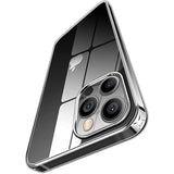 9H Tempered Glass Transparent iPhone Case - Exoticase - For iPhone 15 Pro Max