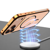 AeroMag Metal Bumper Frosted Back iPhone Case-Exoticase-Exoticase