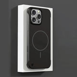 AirShell Ultra Slim MagSafe iPhone Case-Exoticase-For iPhone 16 Pro Max-Black-Exoticase