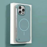 AirShell Ultra Slim MagSafe iPhone Case-Exoticase-For iPhone 16 Pro Max-Blue-Exoticase