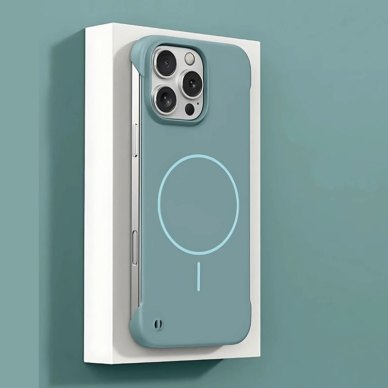 AirShell Ultra Slim MagSafe iPhone Case-Exoticase-For iPhone 16 Pro Max-Blue-Exoticase