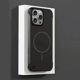 AirShell Ultra Slim MagSafe iPhone Case-Exoticase-For iPhone 16 Pro Max-Black-Exoticase