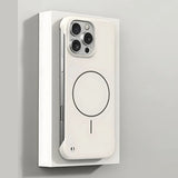 AirShell Ultra Slim MagSafe iPhone Case-Exoticase-For iPhone 16 Pro Max-White-Exoticase