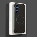 AirShell Ultra Thin MagSafe Samsung Case-Exoticase-Black-For Samsung S25 Ultra-Exoticase