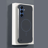 AirShell Ultra Thin MagSafe Samsung Case-Exoticase-Dark Gray-For Samsung S25 Ultra-Exoticase