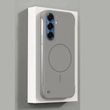 AirShell Ultra Thin MagSafe Samsung Case-Exoticase-Gray-For Samsung S25 Ultra-Exoticase