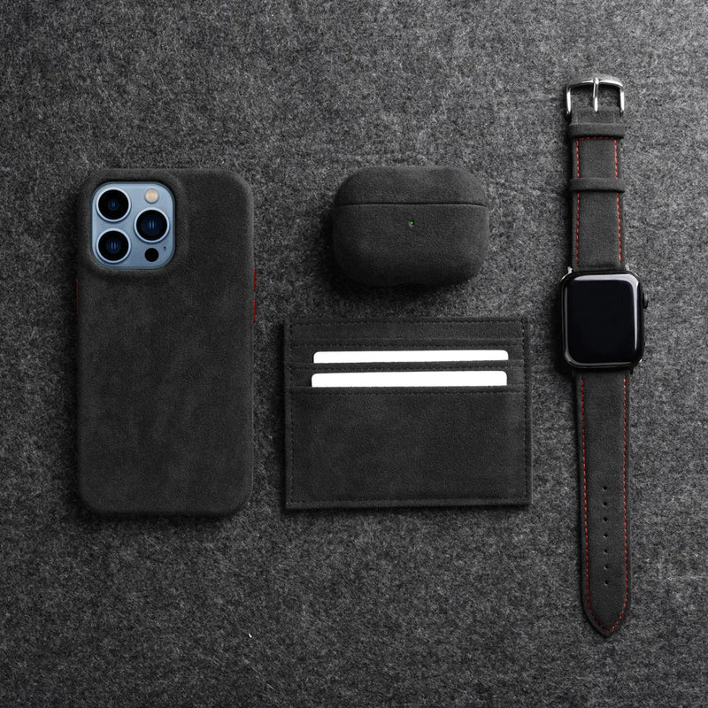 Alcantara Apple AirPods Case-Exoticase-