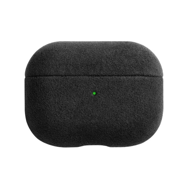 Alcantara Apple AirPods Case-Exoticase-for AirPods 3-Black-