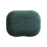 Alcantara Apple AirPods Case-Exoticase-for AirPods 3-Green-