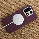 Alcantara Magnetic OnePlus Case-Exoticase-Purple-for OnePlus 15-Exoticase