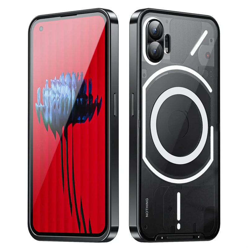 Aluminum Frame Matte Back Nothing Phone Case-Exoticase-Exoticase